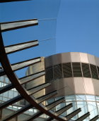 Detail des Landtaggebäudes